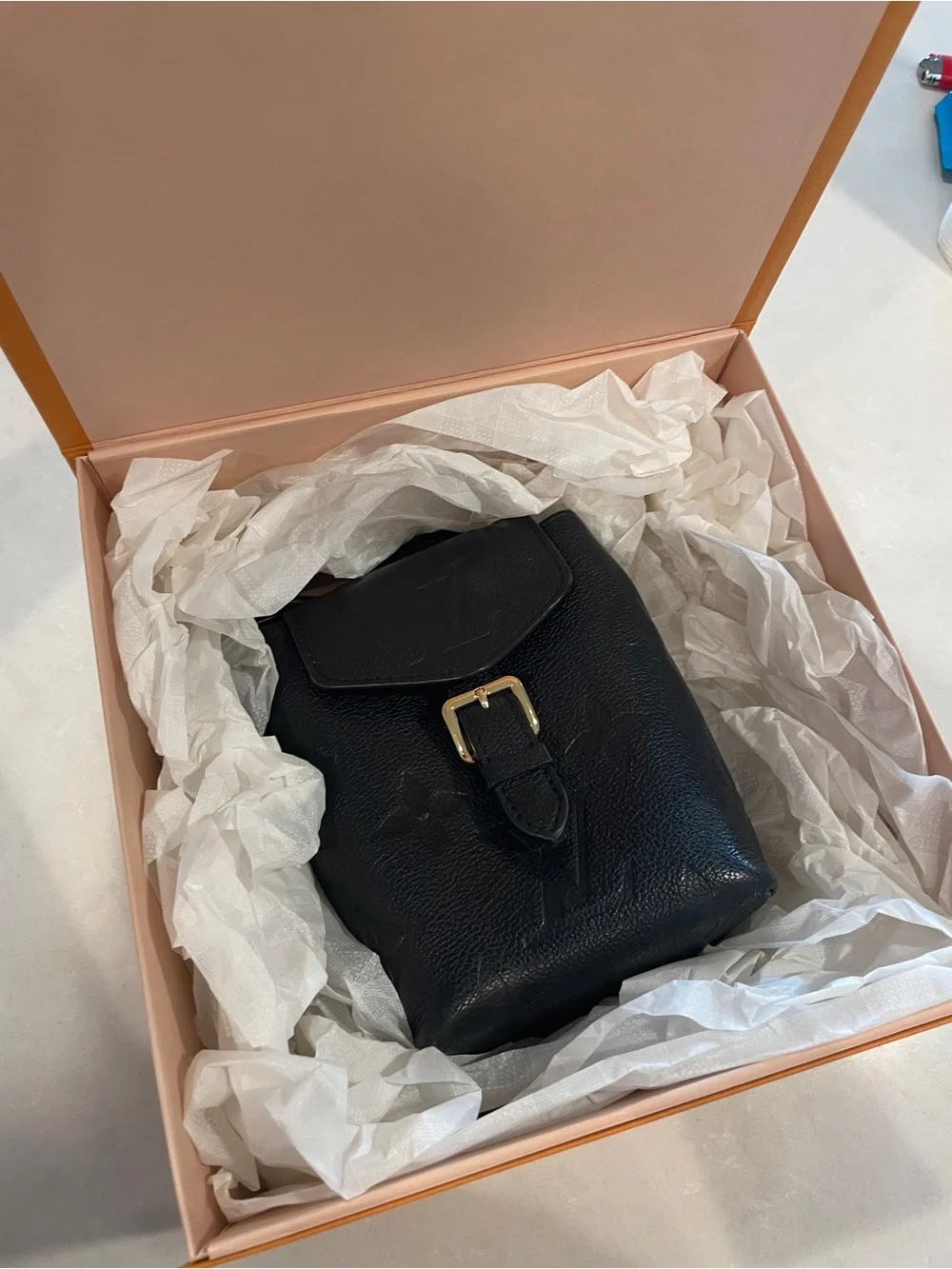 Louis Vuitton Monogram Empreinte   Backpack